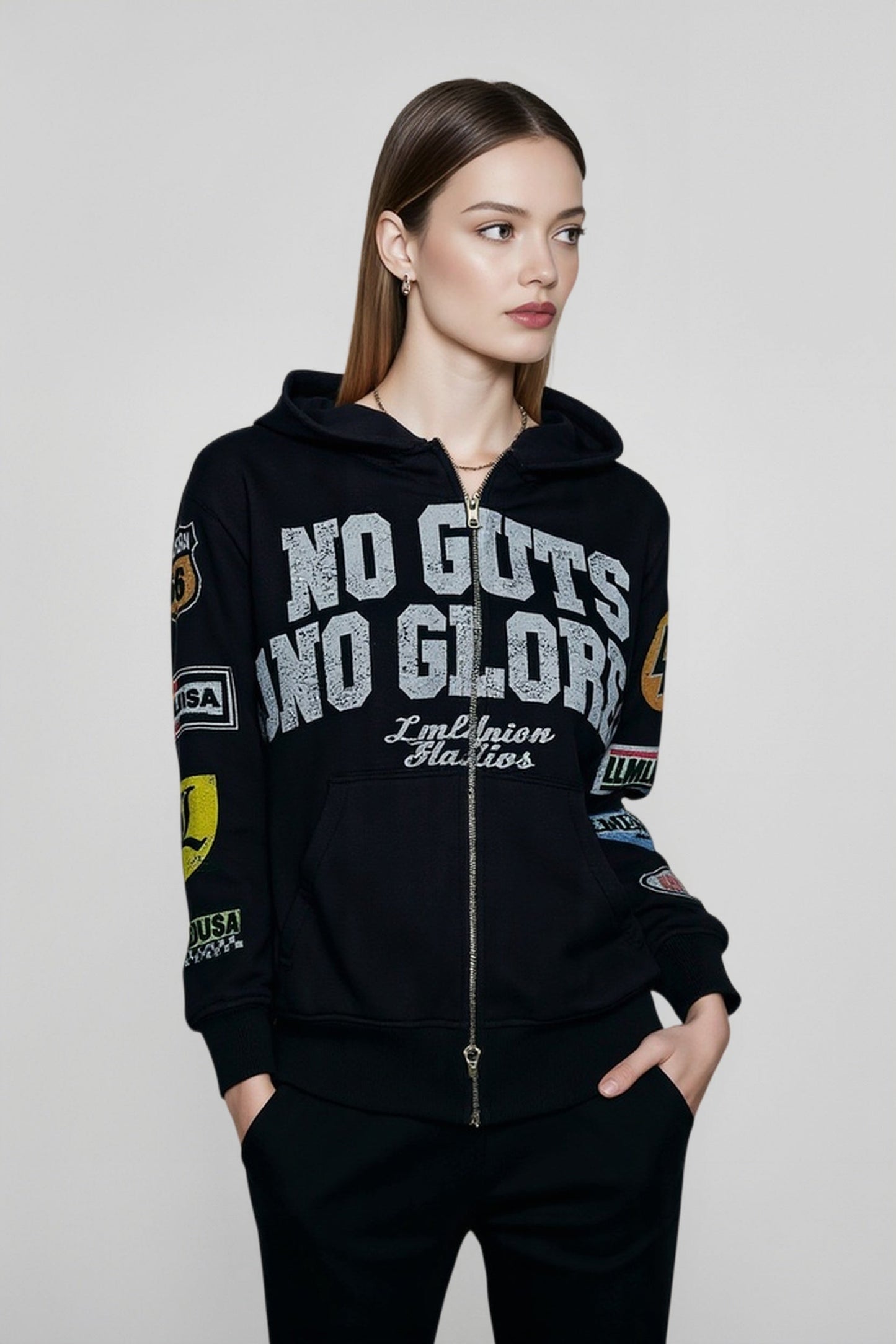Vintage Gothic Streetwear Hoodie