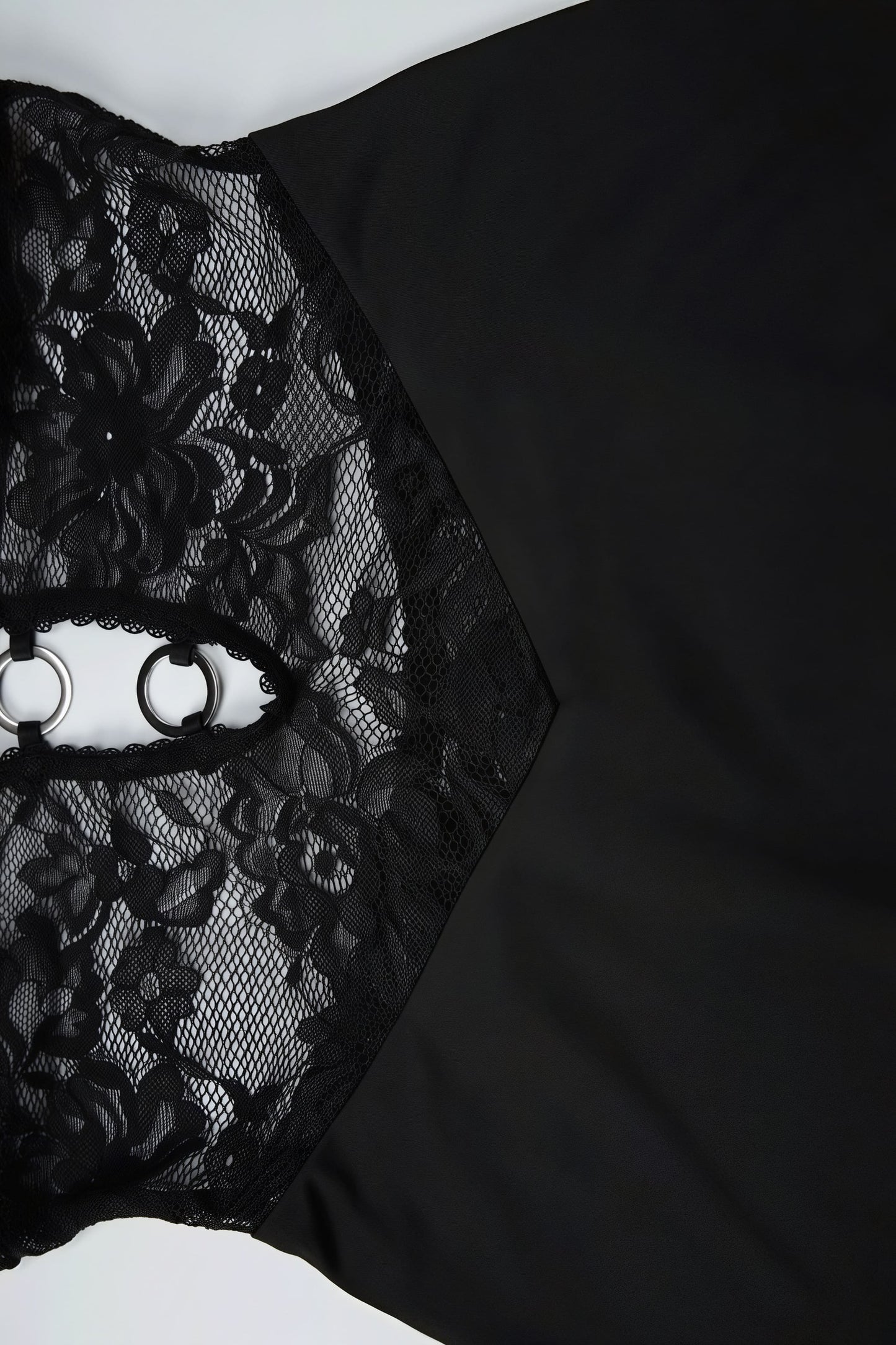 Vestido maxi ajustado de encaje sexy sin tirantes