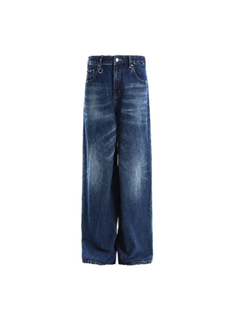 DressBetty - 2024 Korean Streetwear Y2K Gyaru Acubi Fashion Baggy Jeans