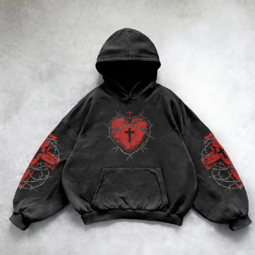 Street Style Gothic Hoodie