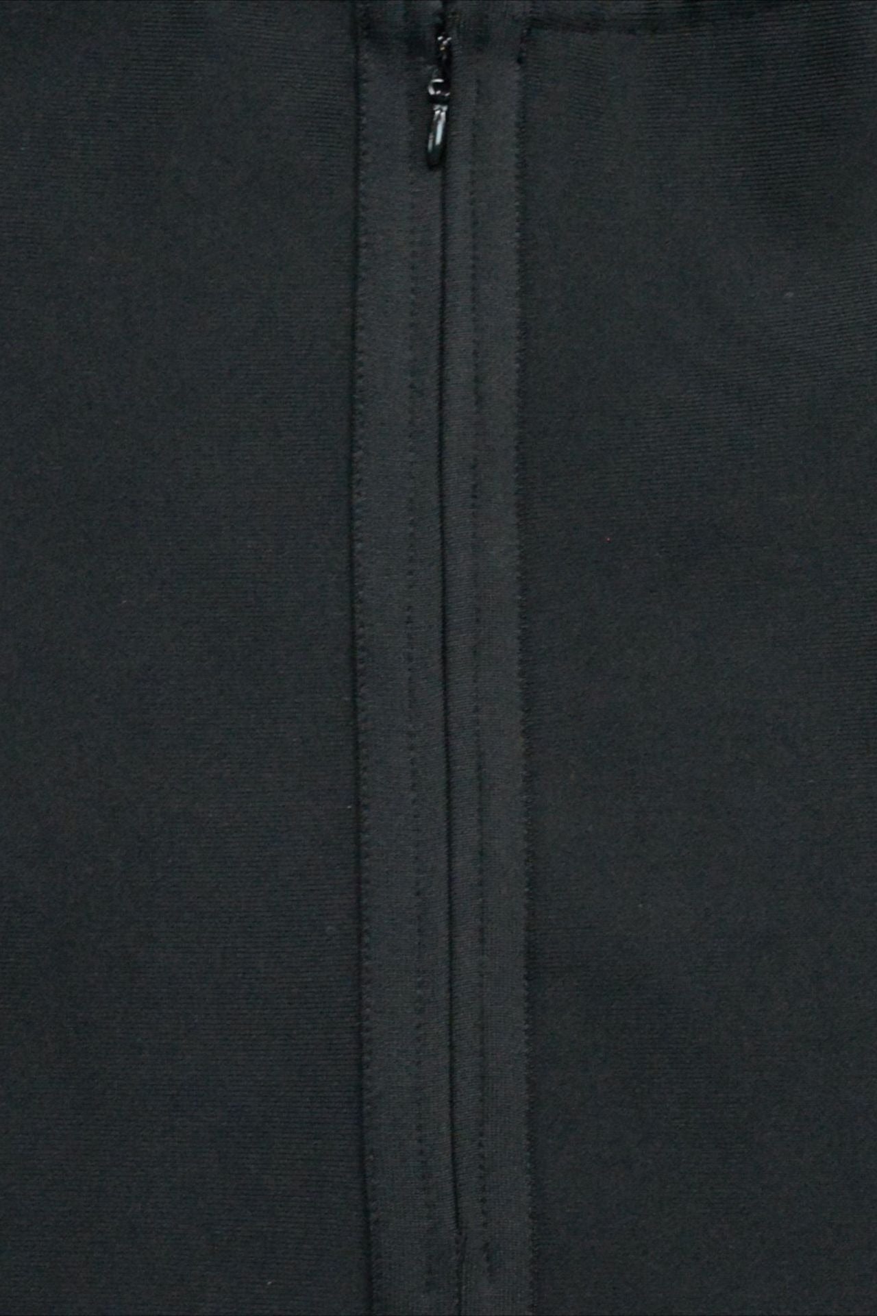 Vestido de fiesta bandage sin tirantes Black Feather