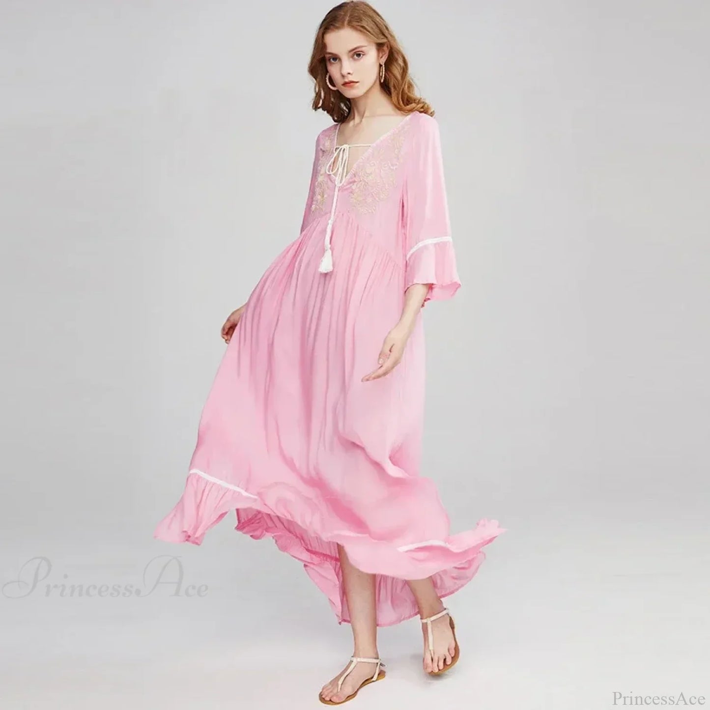 Cotton Rayon Boho Dress