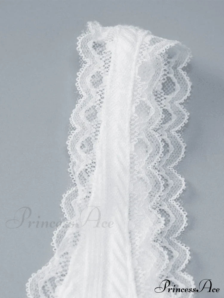 Cropped Lace Trim Trendy Rib Cami Top