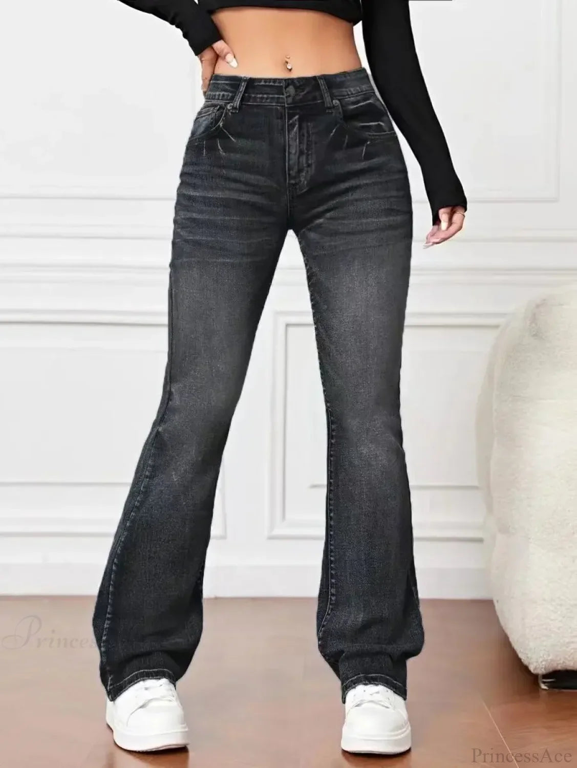 Fall Fashion Stretch Denim High Waist Casual For Women Female Clothing S-2XL Drop Shipping Jean