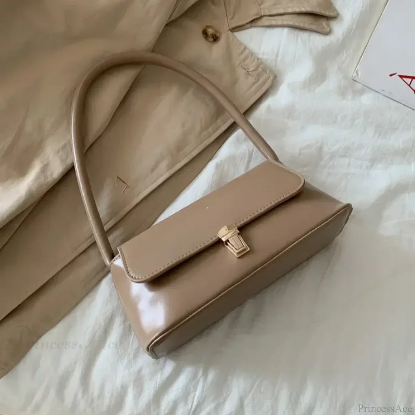 Luxury Brand Solid Color Crossbody Bag