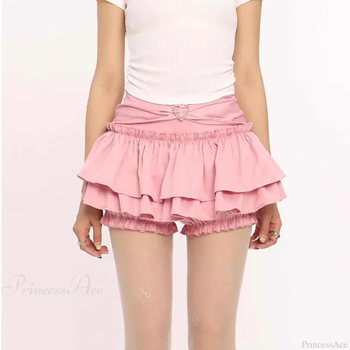 Ruffle Slim Cake Layer Skirt