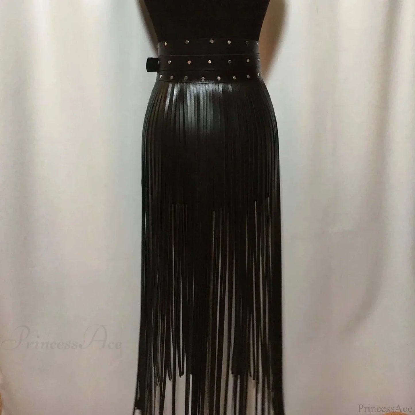 Seductive Gothic Leather Harness Waist Belt
