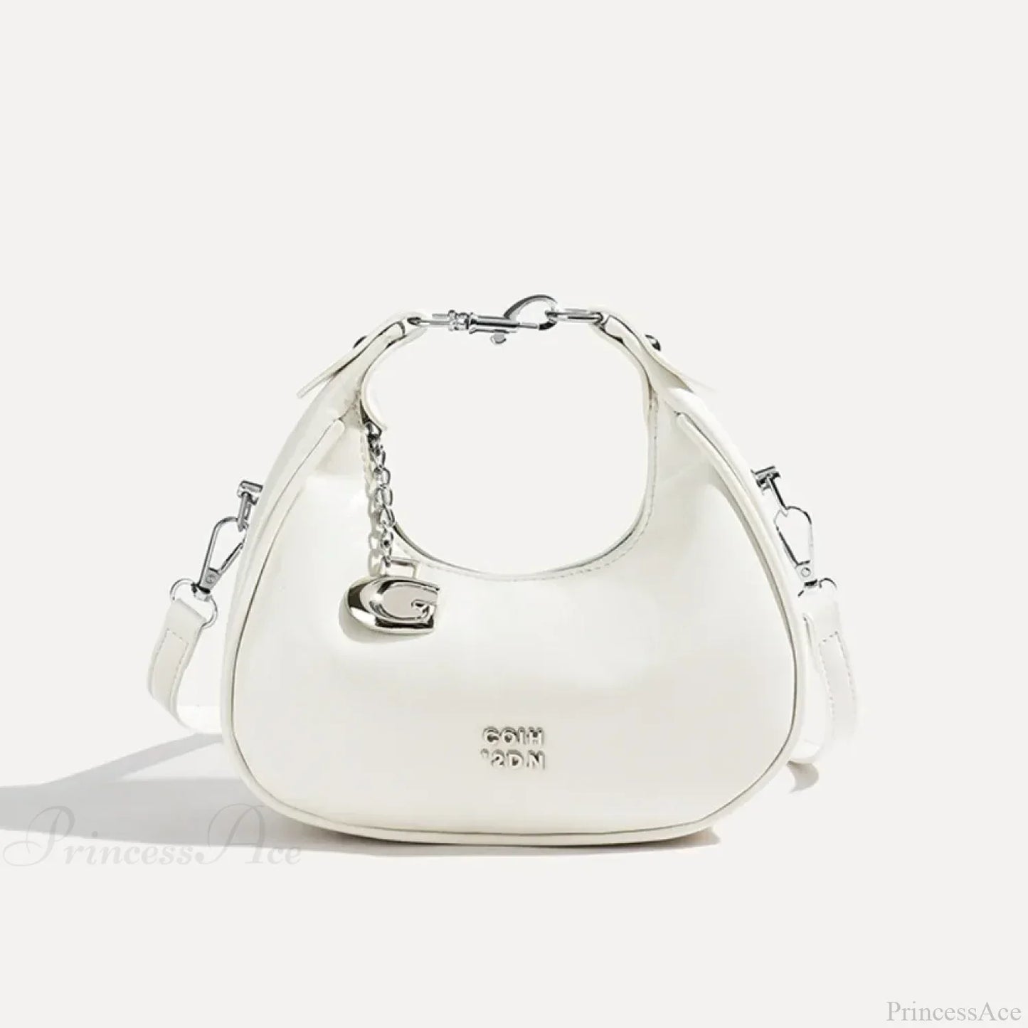 Simple Versatile Solid Color Shoulder Messenger Handbag