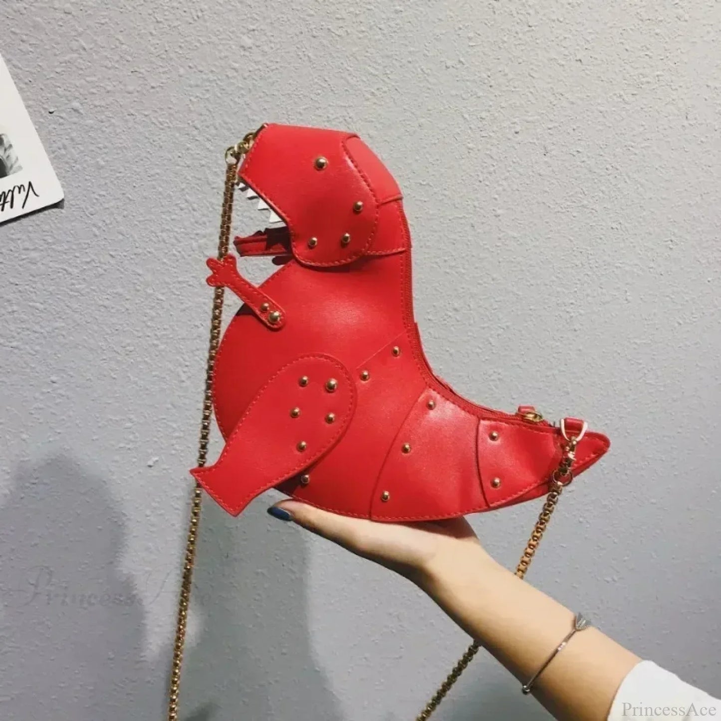 Star Tote Denim Chain Shoulder Bag