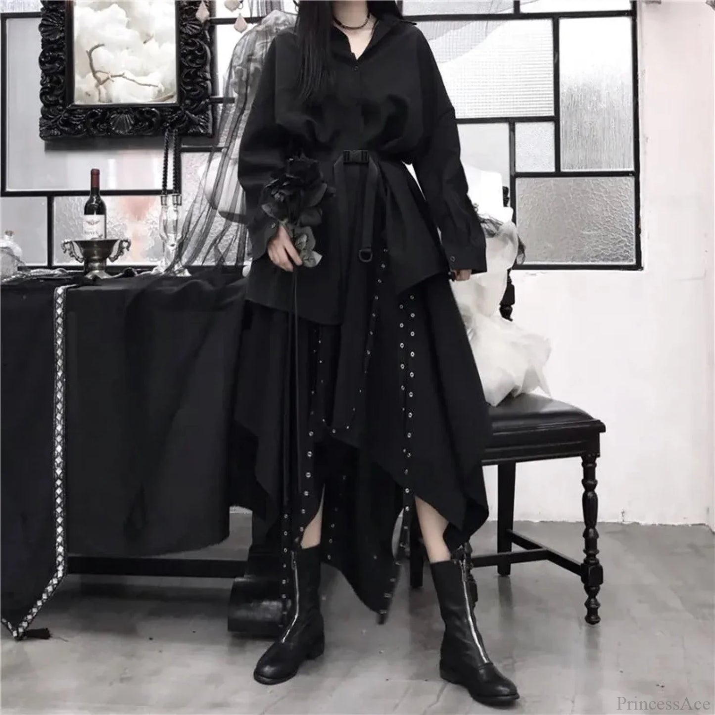 Steampunk Victorian Gothic Skirt