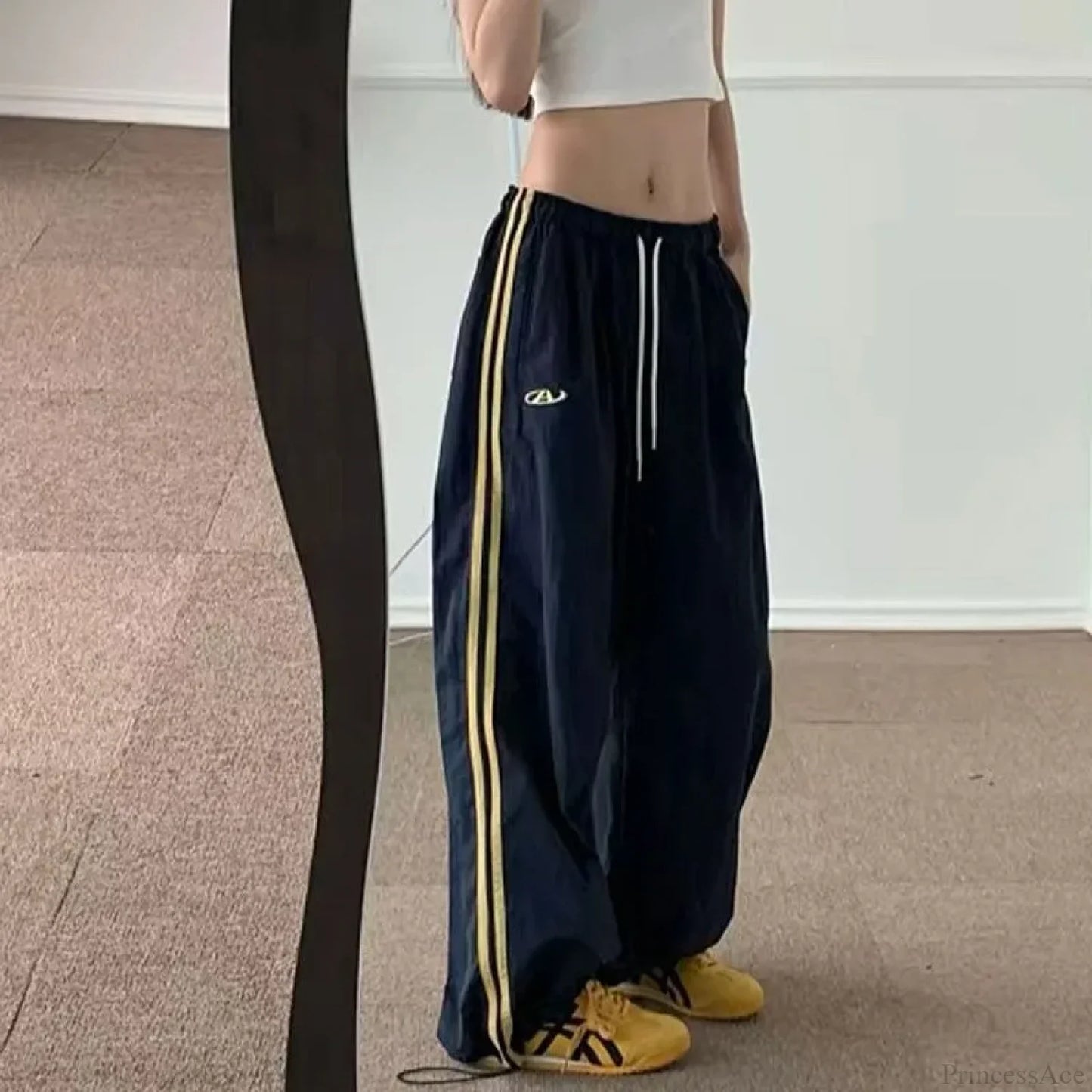 Striped Vintage Y2K Women Sweatpants Pants