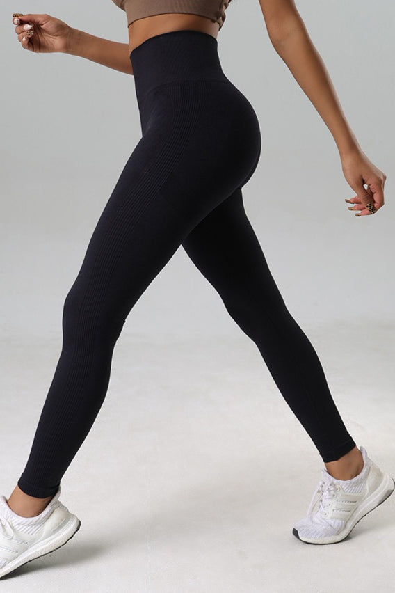 Leggings de cintura alta esculpidores sin costuras