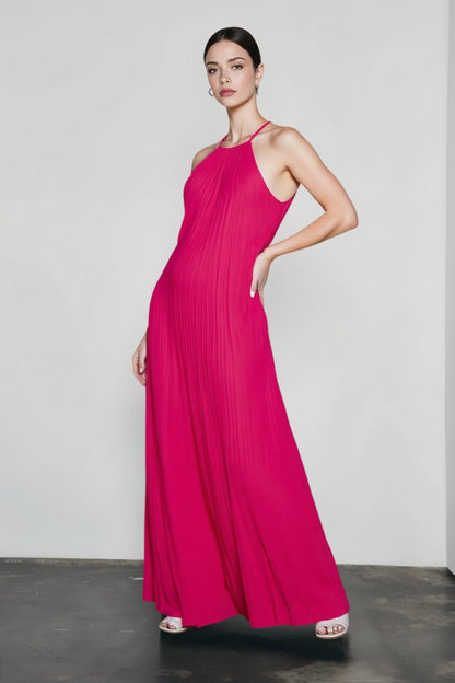 Low Back Loose Fit Cami Vacation Dress