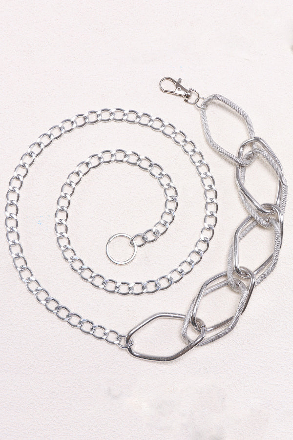 Fashionable Chunky Metal Chain Waist Chain