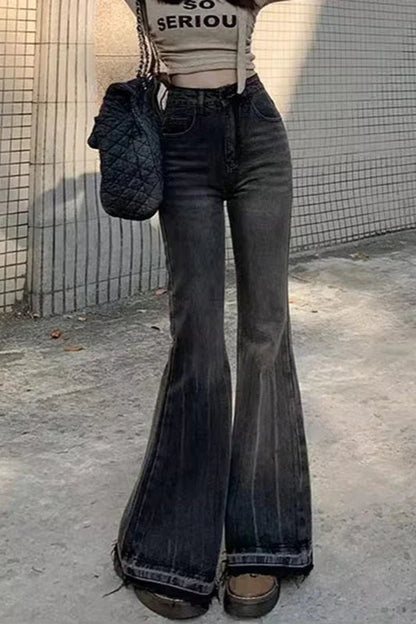 Vaqueros Acampanados Elásticos Slim Fit