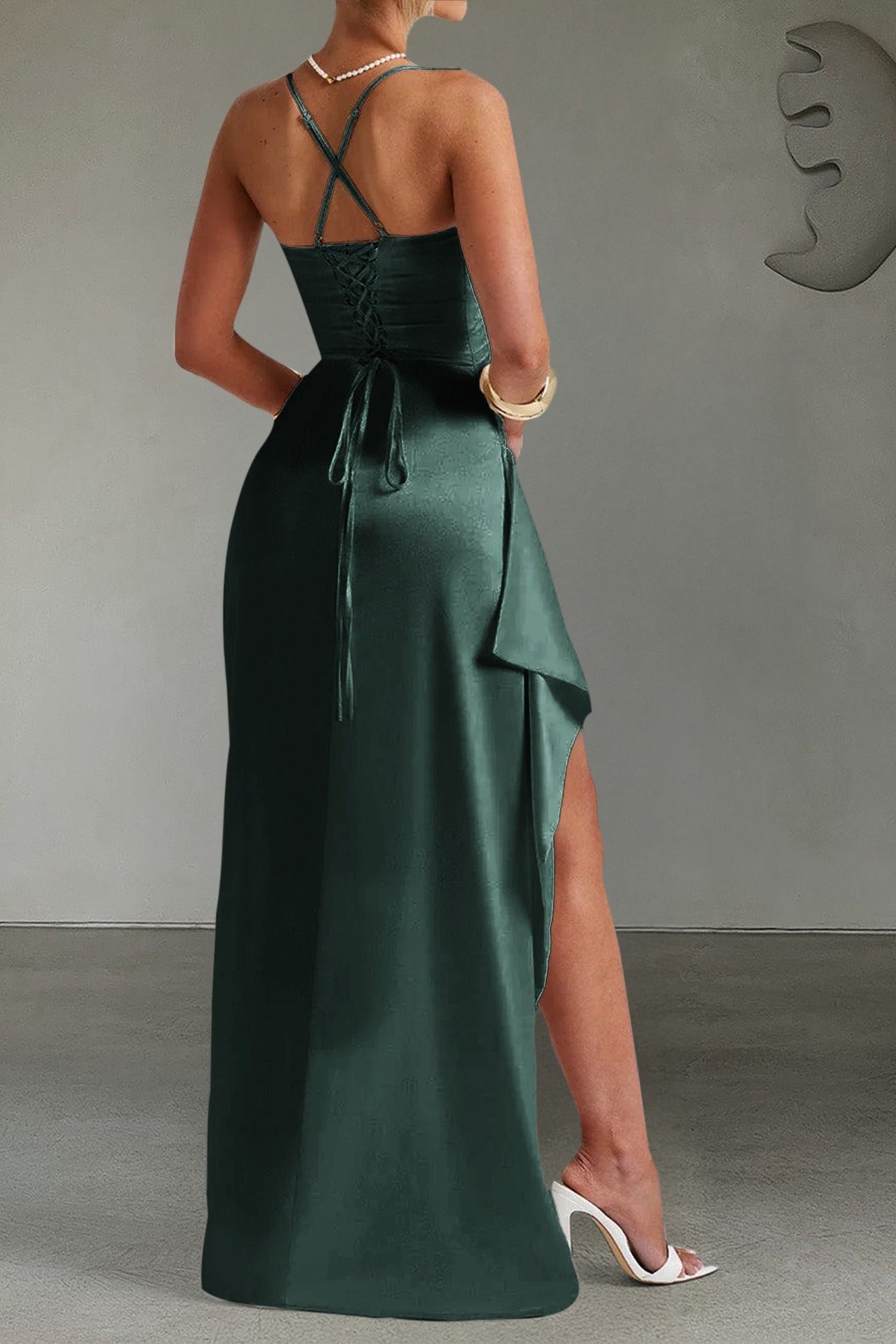 Vestido de fiesta largo y elegante