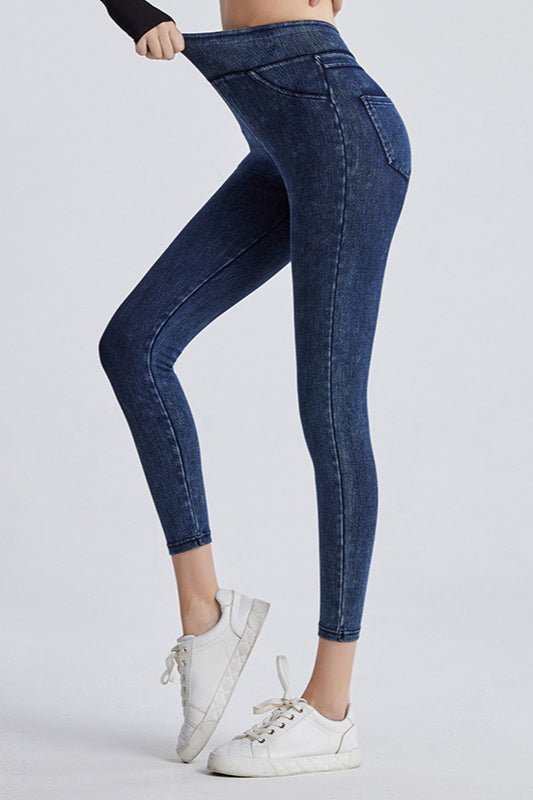 Leggings moldeadores de cintura alta con forro polar