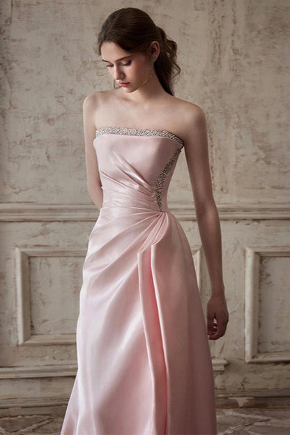 Strapless French Ball Gown Prom Dress