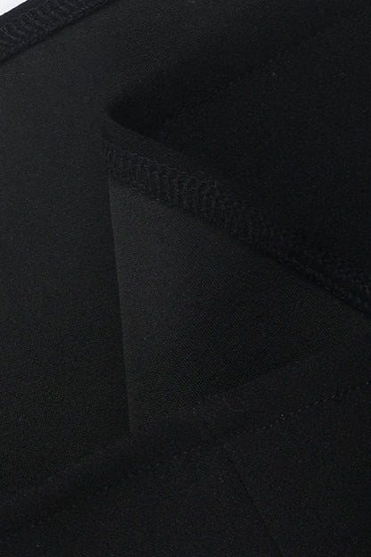 Pearl Trim Square Neck Party Dress