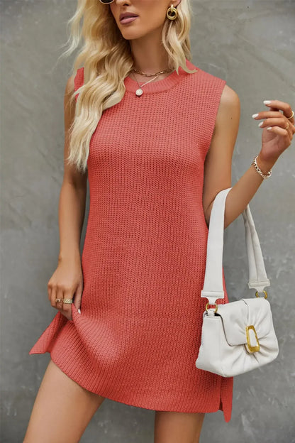 Solid Sleeveless  Fashion Elegant Spring Midi Dresses
