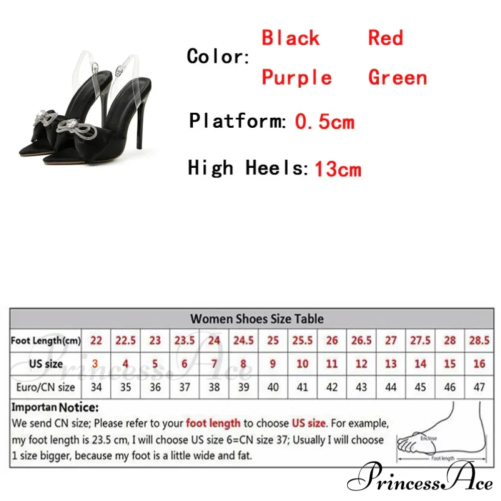 Crystal Butterfly Elegant Sandals - Purple Green Heels