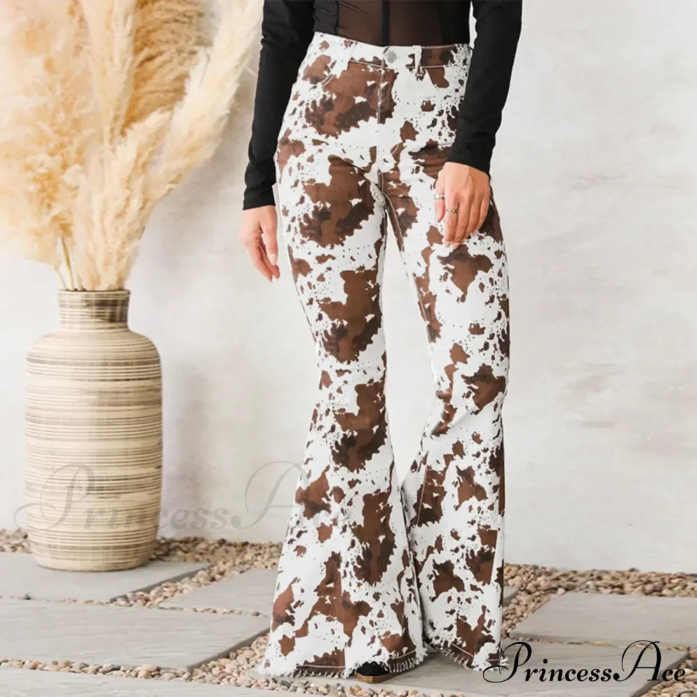 New Wide Leg Button Pocket Jeans