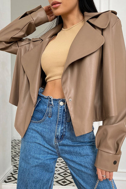 Vintage Moto Leather Jacket