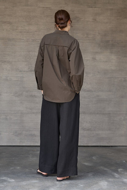 French Lazy Sheer Blouse