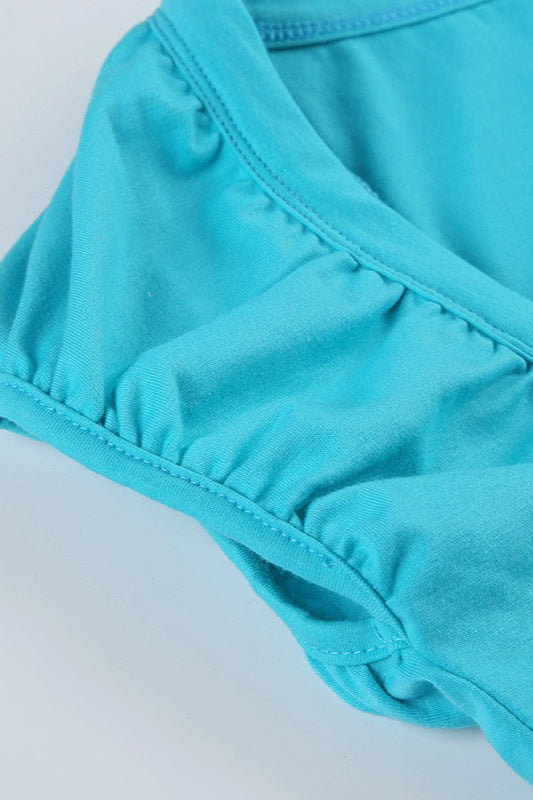 Puff Sleeve Button Front T-Shirt