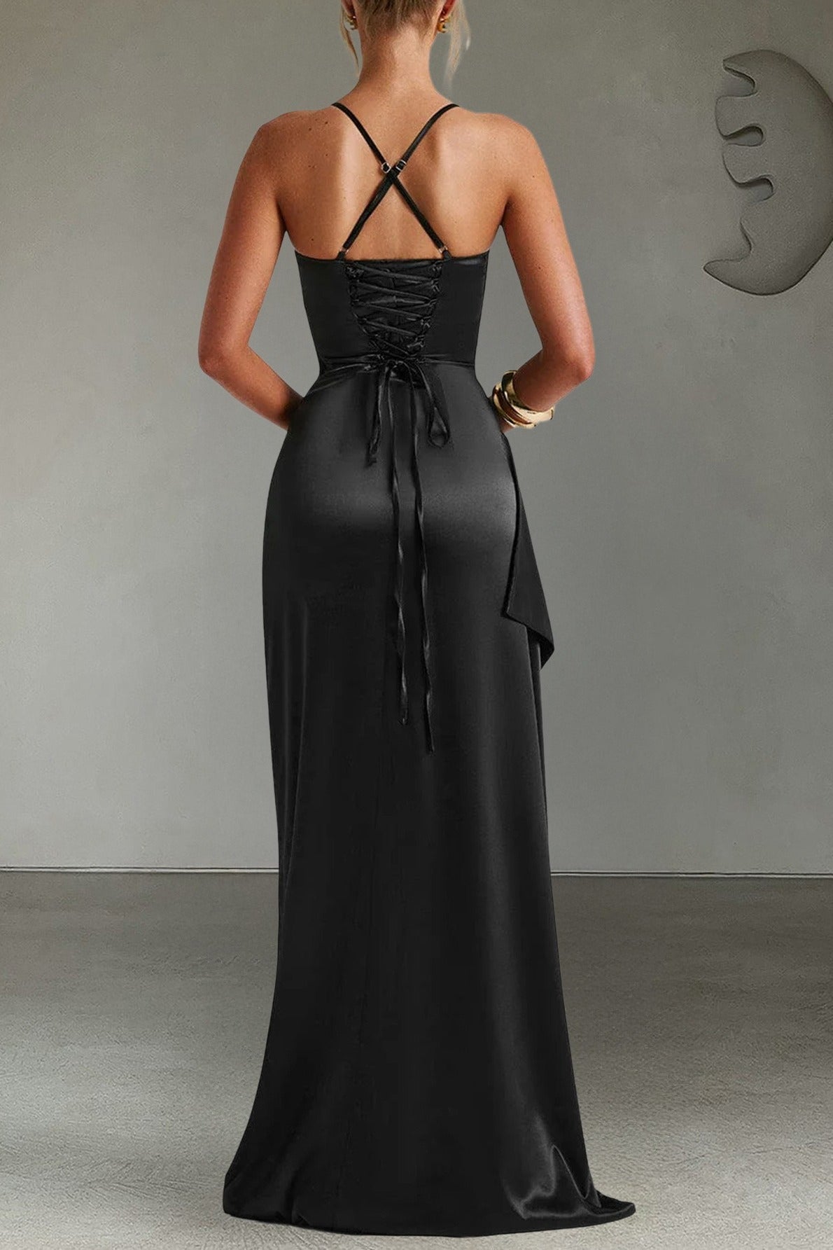 Vestido de fiesta largo y elegante