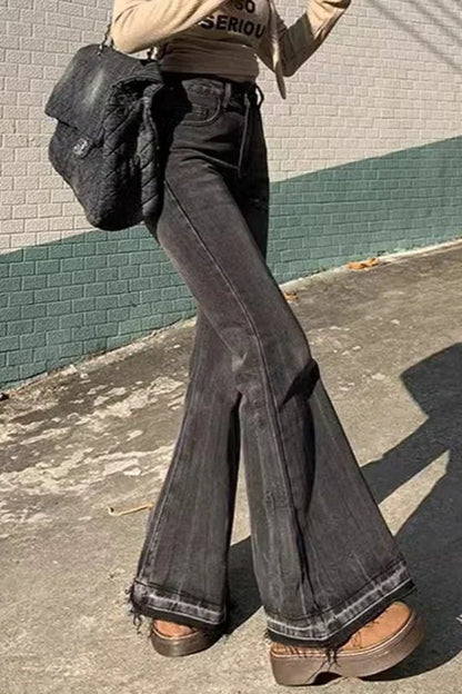 Vaqueros Acampanados Elásticos Slim Fit