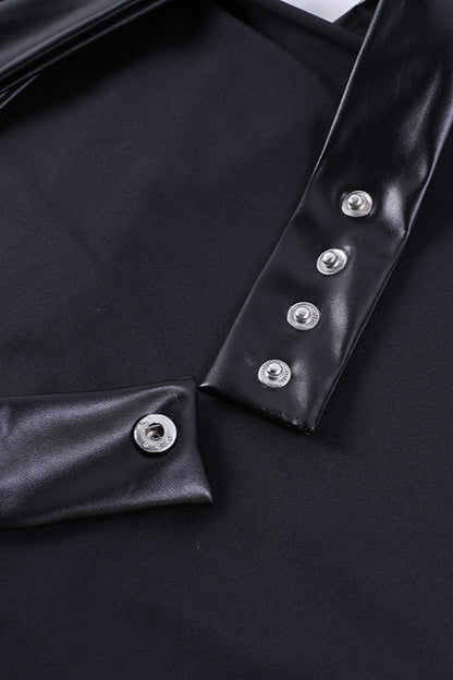 Slim Fit Mini Gothic Dress