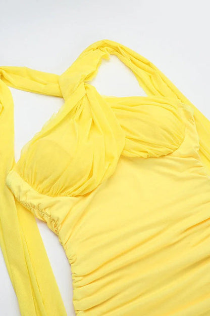 Canaria Maxi Dress - Yellow