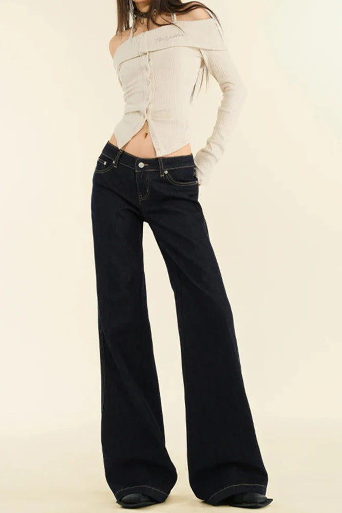 Jeans holgados estilo streetwear vintage