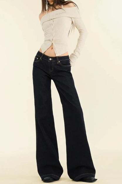 Jeans holgados estilo streetwear vintage