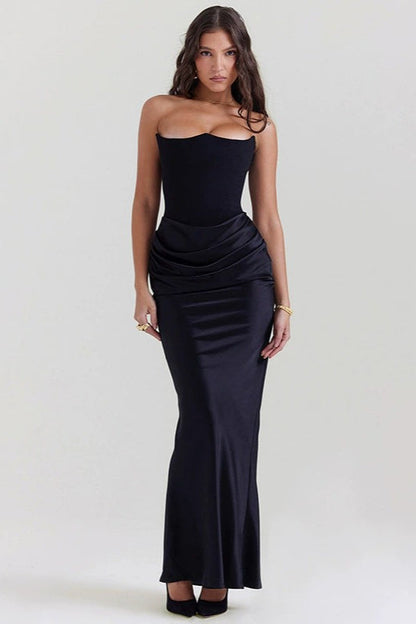 Strapless Backless Slim Chic Formal Dress