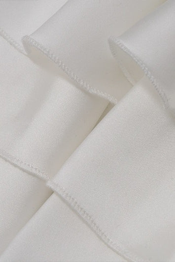 Elegante Vestido de Cóctel Floral 3D de Satén