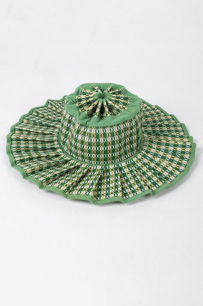 Stylish Foldable Sun-protective Woven Casual Straw Hat