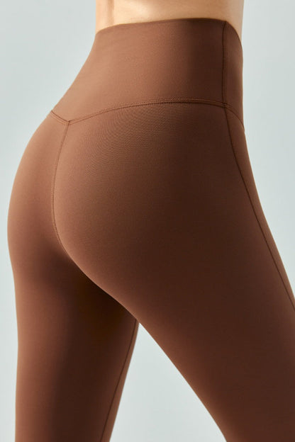 Leggings térmicos de tiro alto sin costuras con control de abdomen