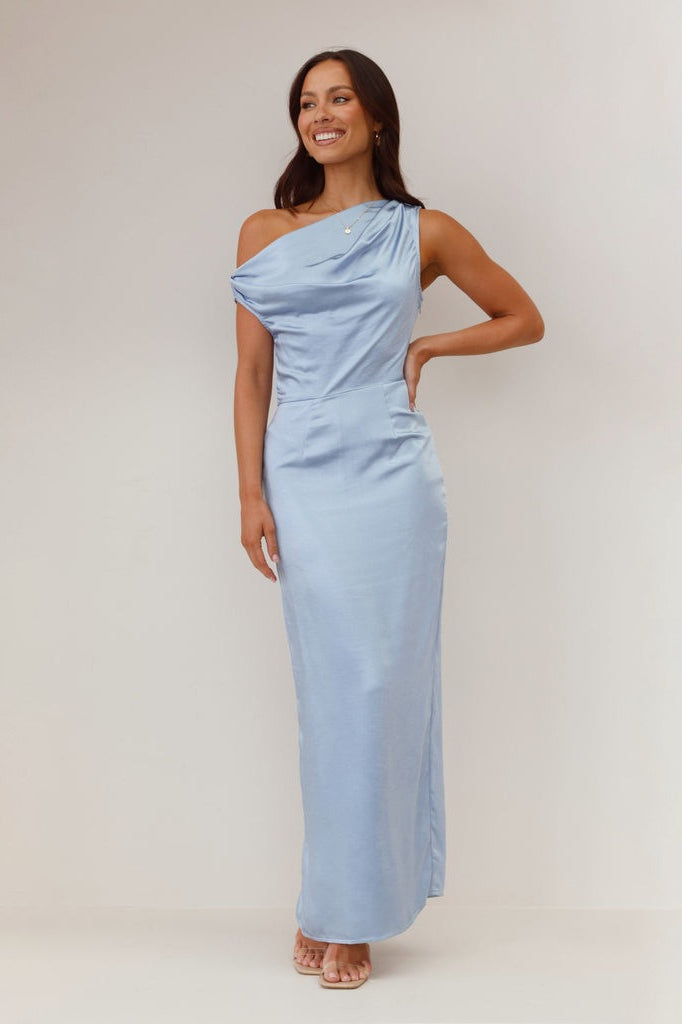 Strapless Solid Color Bodycon Formal Dress