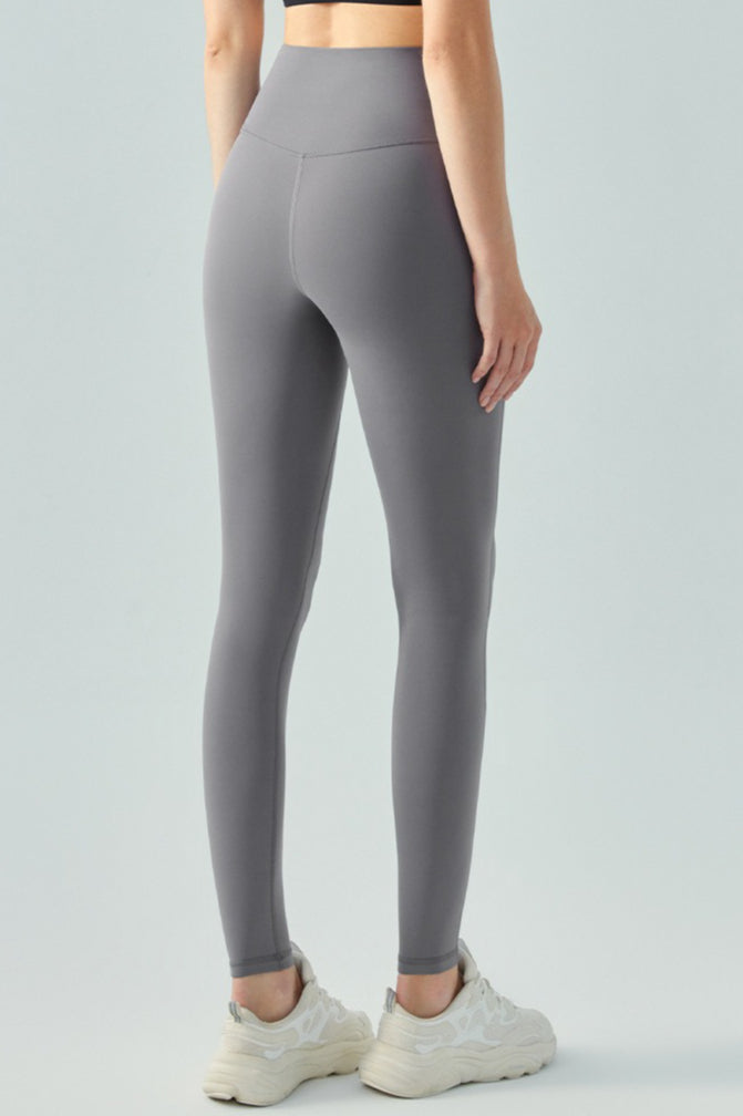Leggings térmicos de tiro alto sin costuras con control de abdomen