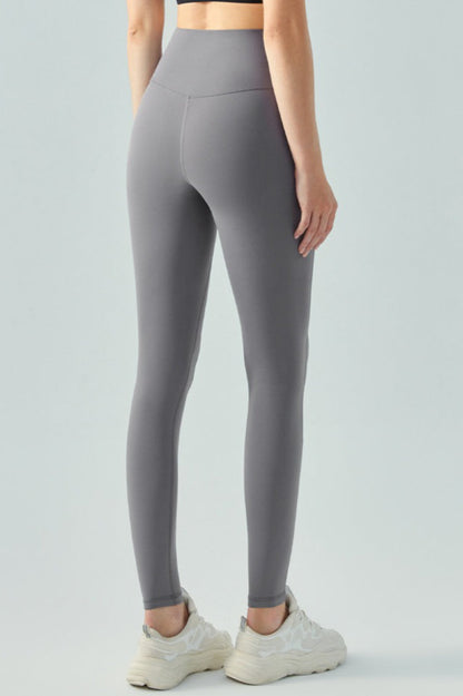 Leggings térmicos de tiro alto sin costuras con control de abdomen