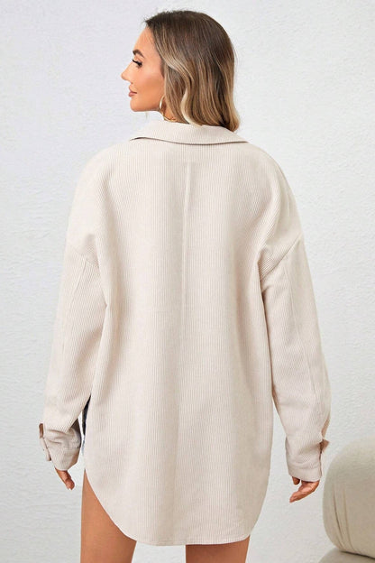 Corduroy Oversized Casual Jacket