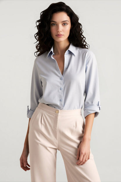 Linen Relaxed Everyday Blouse