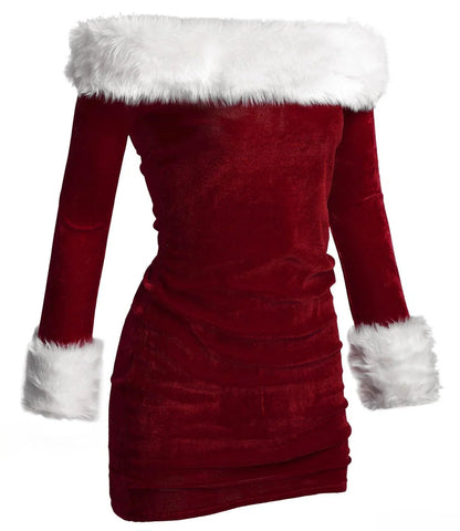 Christmas  Red Costumes Uniform Kimono Costume
