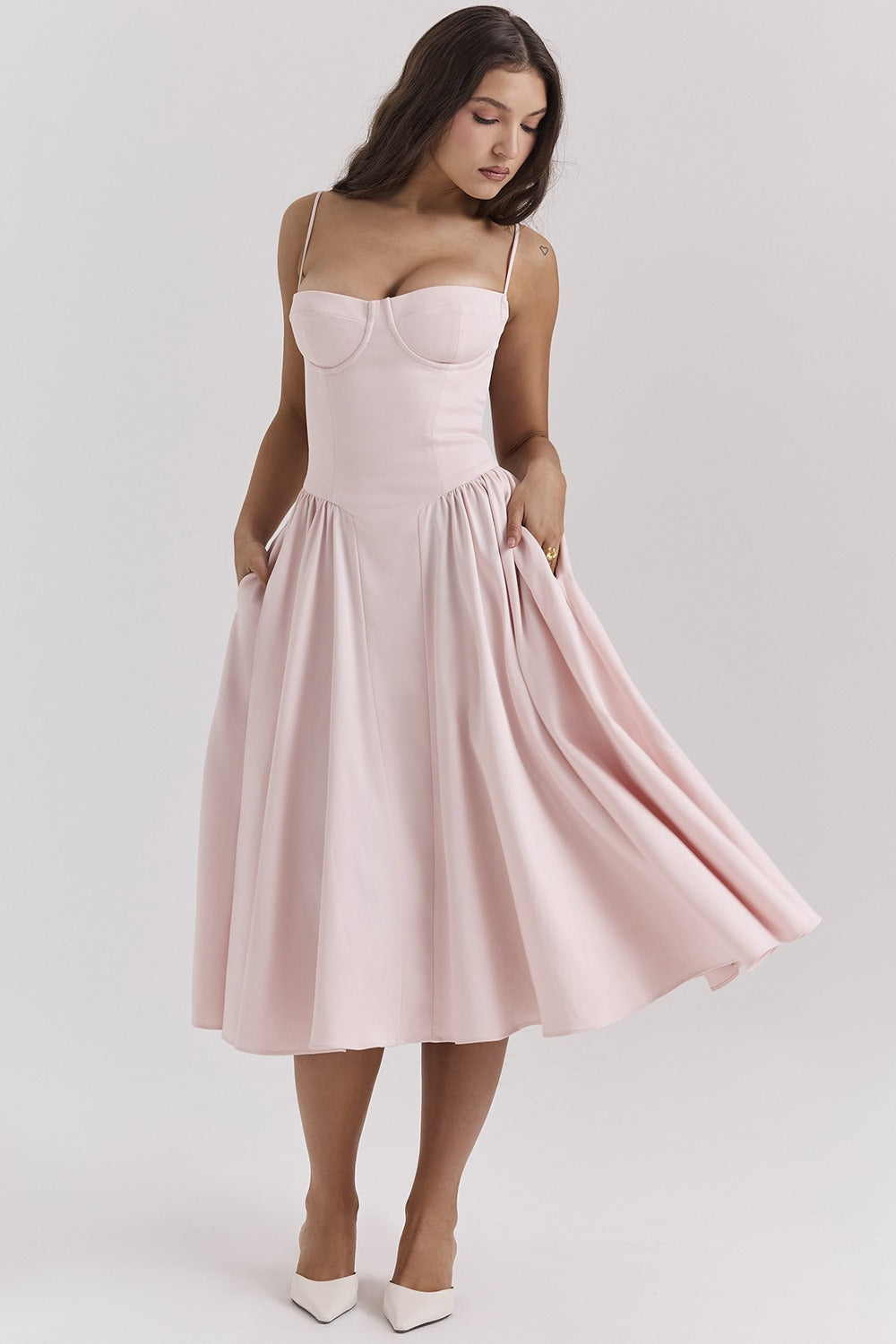 French Vintage Slip Dress