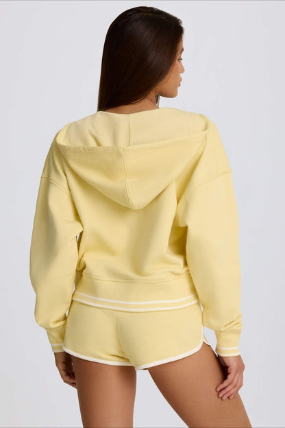 Casual V Neck Hoodie Pullover Hoodie