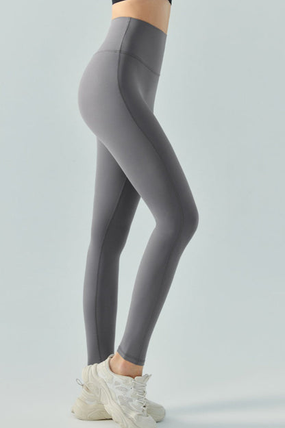 Leggings térmicos de tiro alto sin costuras con control de abdomen