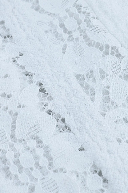 Slim Fit Off Shoulder Lace Dress