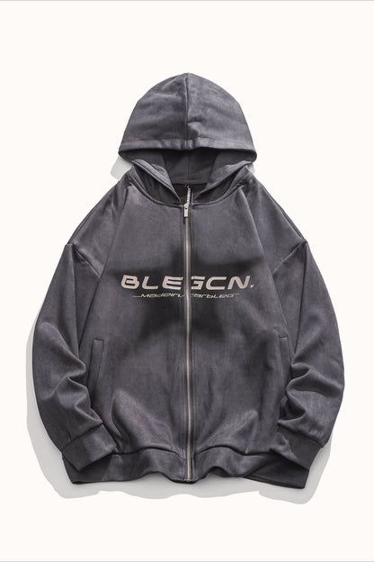 Vintage Oversized Pullover Hoodie